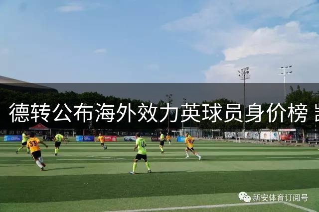 德转公布海外效力英球员身价榜 凯恩领衔贝林厄姆兄弟上榜