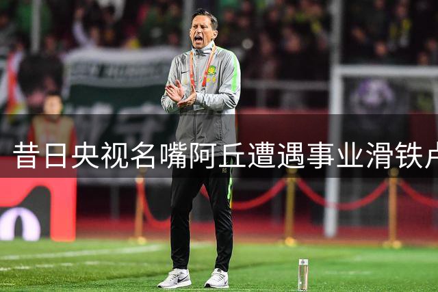 昔日央视名嘴阿丘遭遇事业滑铁卢后的生活现状